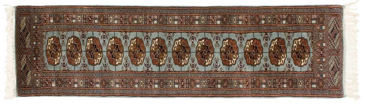 2x7 Bokhara Blue Oriental Rug Runner 021583 2x7 Bokhara Blue Oriental Rug Runner 021583