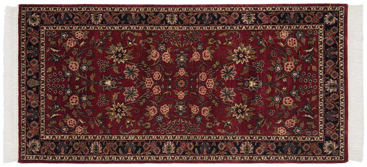 3x6 Kashan Burgundy Oriental Rug Runner 046875 3x6 Kashan Burgundy Oriental Rug Runner 046875