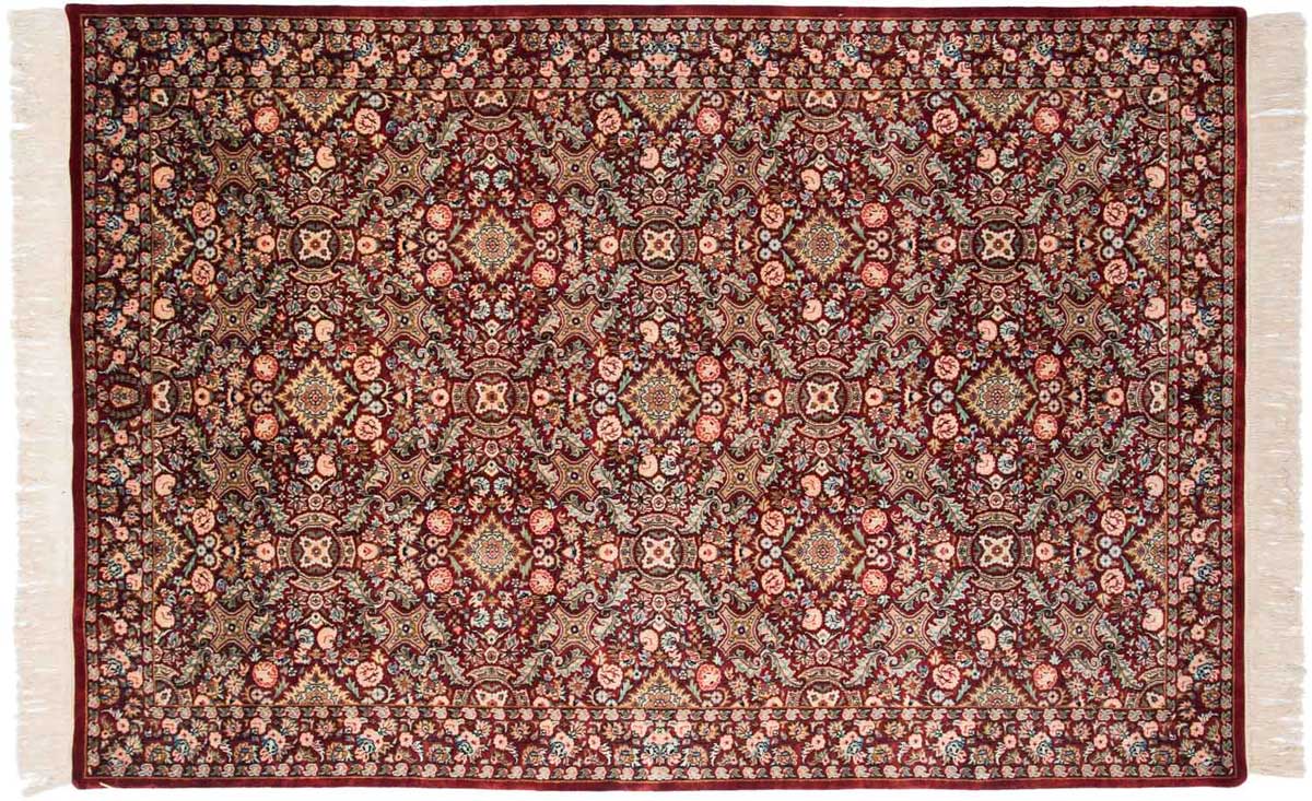 6x9 Aubusson Red Oriental Rug 032077