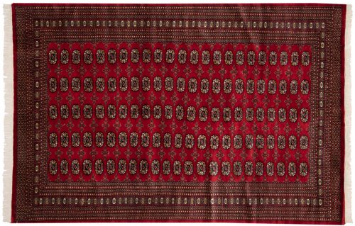 6×9 Bokhara Red Oriental Rug 014305