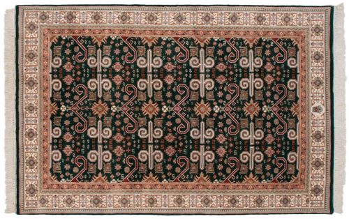 6×9 Caucasian Green Oriental Rug 016679