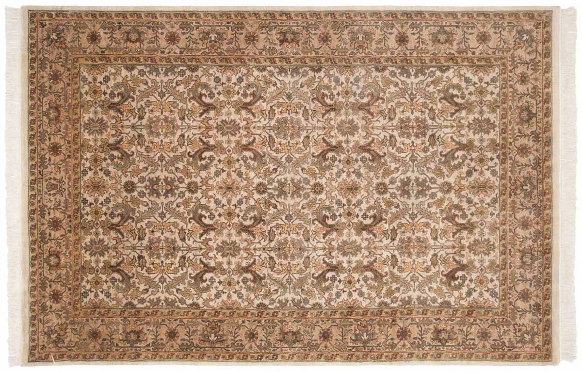 6x9 Heriz Beige Oriental Rug 038888