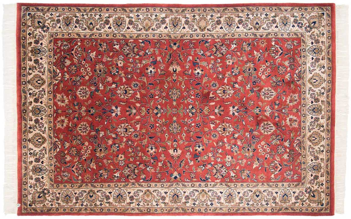 6x9 Kashan Red Oriental Rug 016213 6x9 Kashan Red Oriental Rug 016213