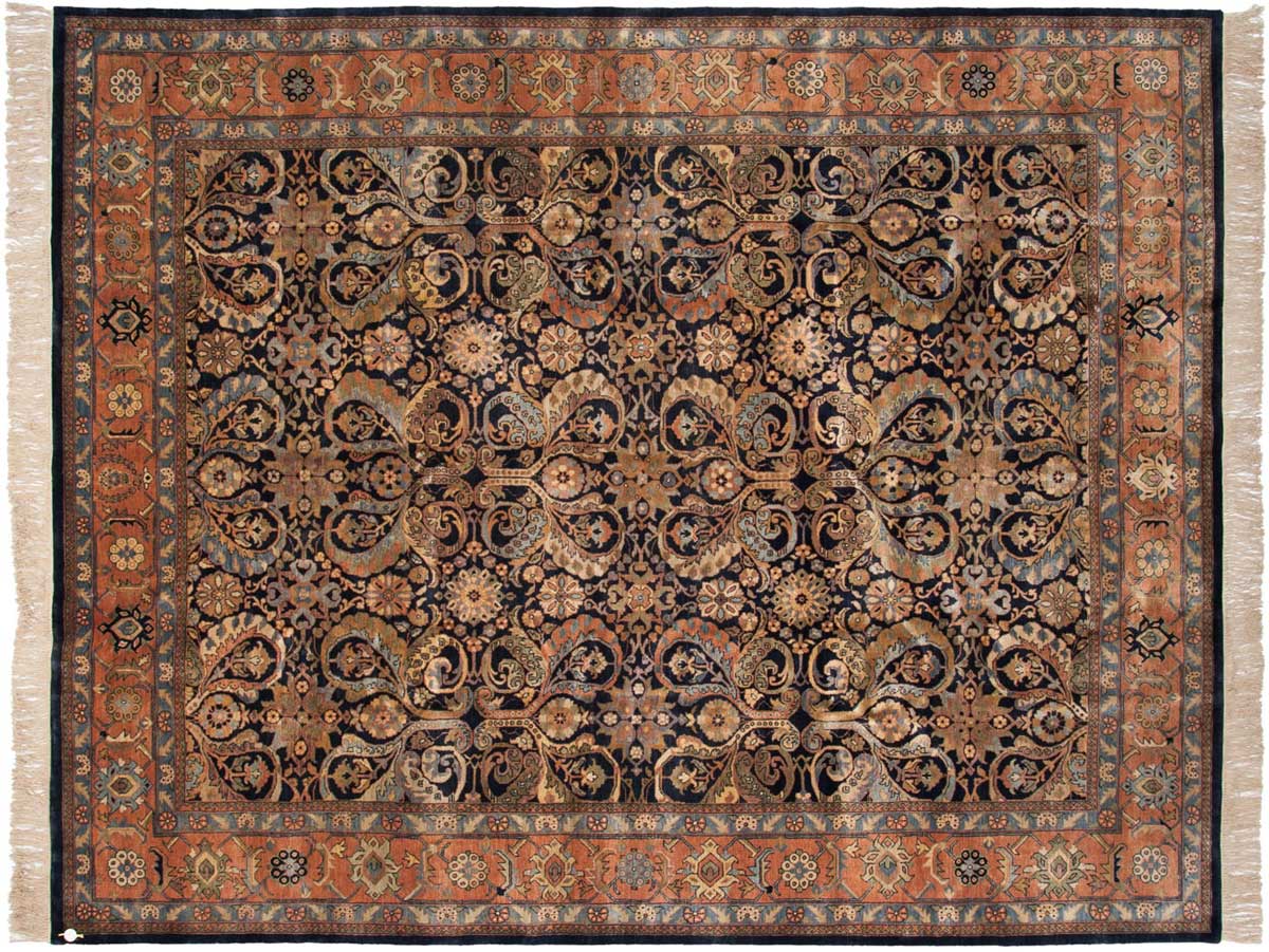 8x10 Baktiari Blue Oriental Rug 032393 8x10 Baktiari Blue Oriental Rug 032393