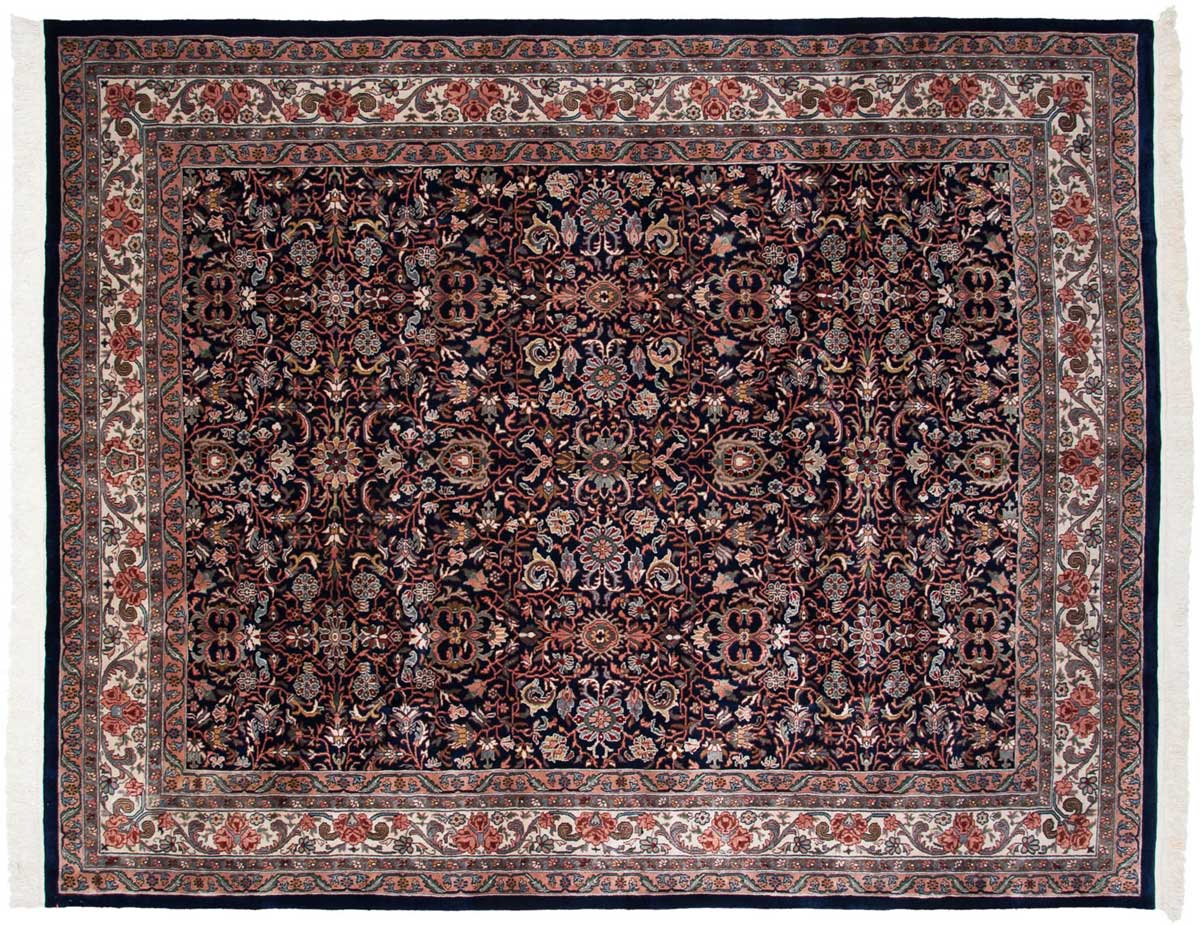 8x10 Bijar Blue Oriental Rug 037683
