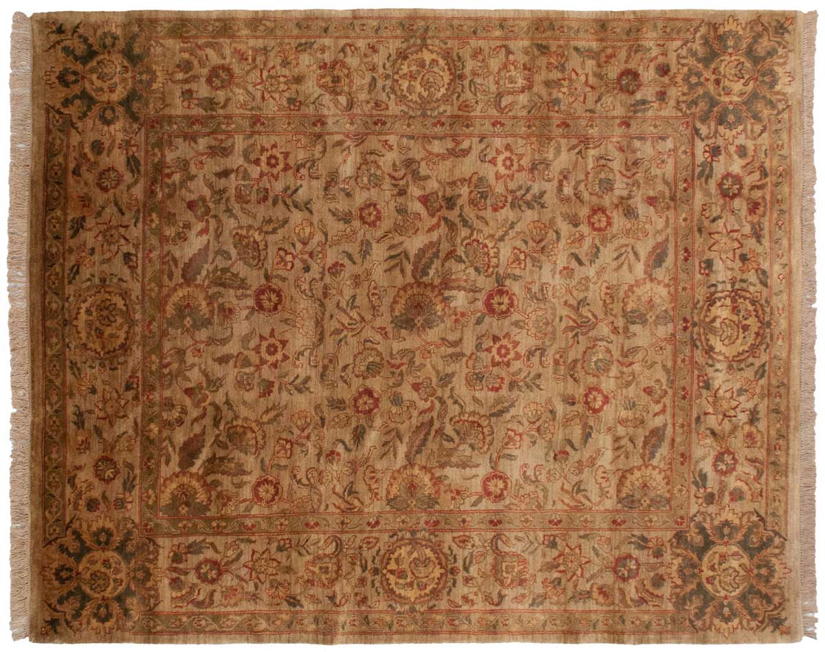 8x10 Jaipur Beige Oriental Rug 027871 8x10 Jaipur Beige Oriental Rug 027871