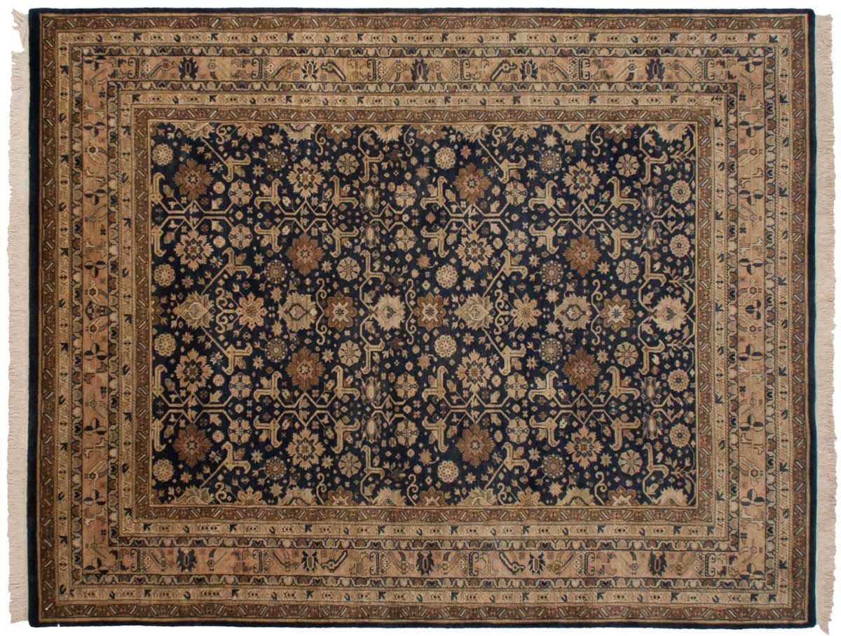 8x10 Kuba Blue Oriental Rug 039265 8x10 Kuba Blue Oriental Rug 039265