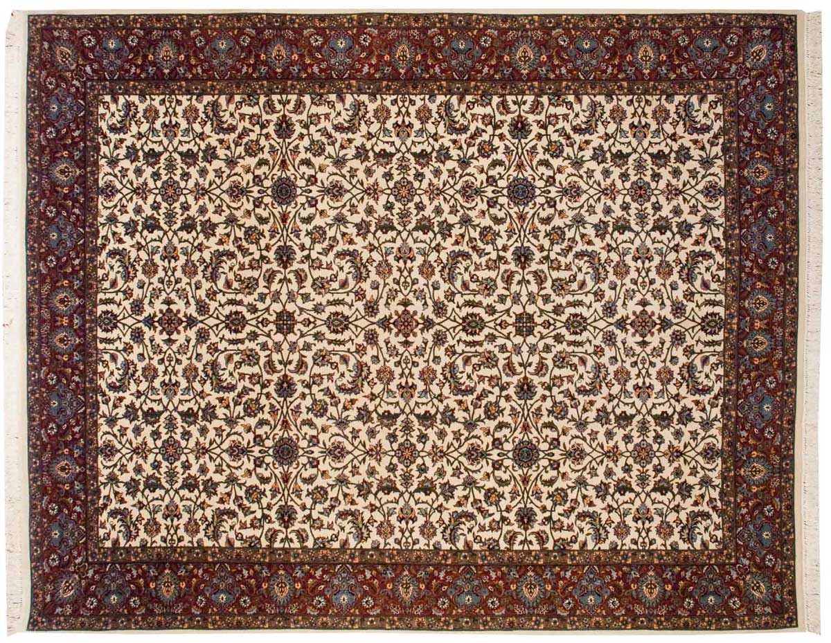 8x10 Persian Beige Oriental Rug 013722 8x10 Persian Beige Oriental Rug 013722