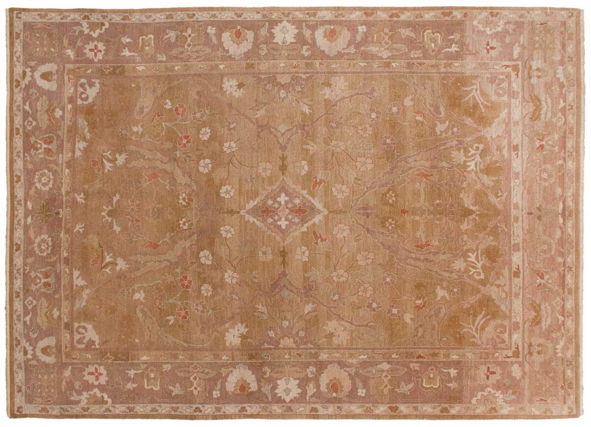 9x12 Agra Gold Oriental Rug 030170 9x12 Agra Gold Oriental Rug 030170