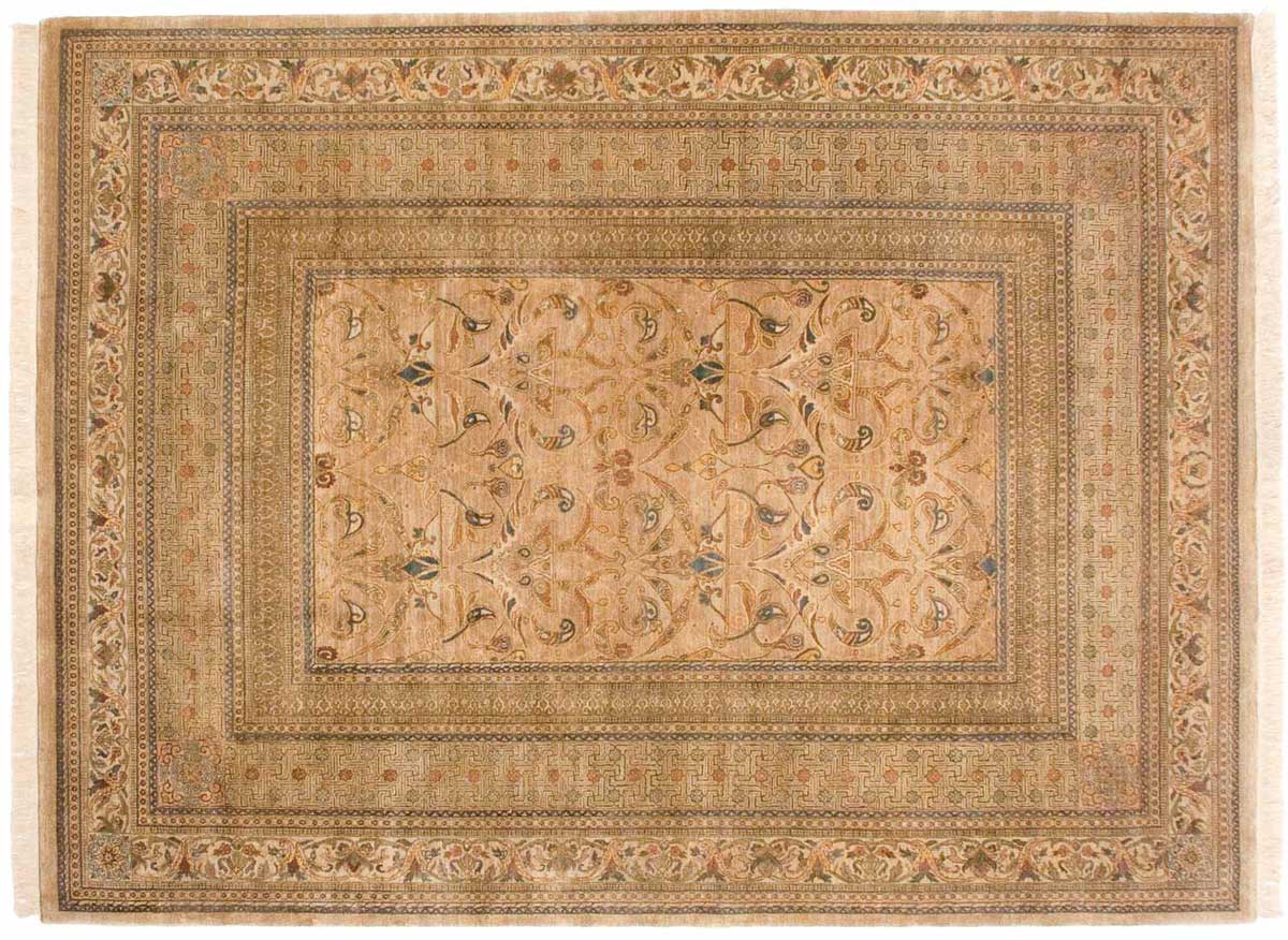 9x12 Art Nouveau Gold Oriental Rug 038769 9x12 Art Nouveau Gold Oriental Rug 038769