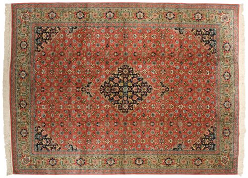 9×12 Bulgarian Rust Oriental Rug 017145