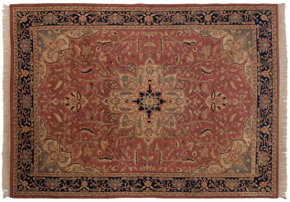 9x12 Heriz Rose Oriental Rug 024437